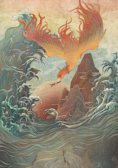 穿夹克的虫采集到插画