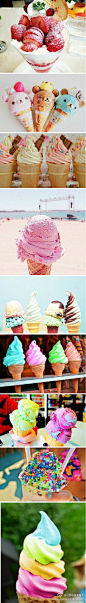 夏天，吃冰淇淋才是正经事。~~~吃货请关注 @一切与美食有关
