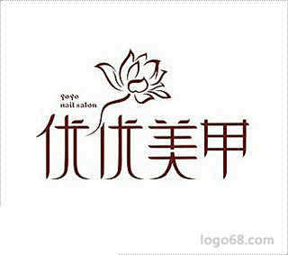 优优美甲—字体设计，字体设计欣赏,字体l...