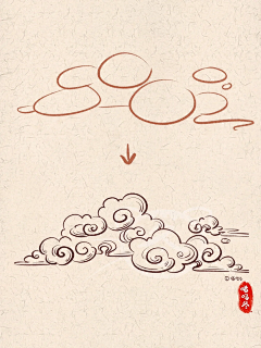 冻柠茶走茶采集到白描图