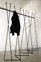 Teppo Asikainen and Valvomo Two Step Coat Rack