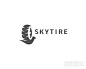 Skytire轮胎logo设计欣赏