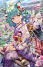 【板绘欣赏】令人心动不止的二次元美少女~