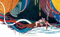 枕上片时春梦中-♂雪鱼♀__涂鸦王国插画