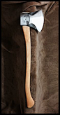 Tuatahi Kingi Work Axe 7.054 lbs./3.2 kg. total weight, 30 in./76.2 cm. total length, 7.09 in./18.2 cm. bit width, 7.28 in./18.5 cm. head length. My New Favorite. John Black