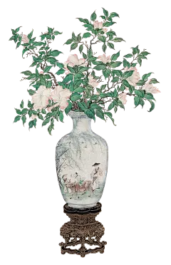 中式花瓶—木小白