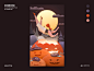 Illustration to 3D - Halloween halloween illustration ui three-dimensional design 三维 c4d