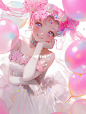 美少女战士壁纸｜婚纱小兔子们