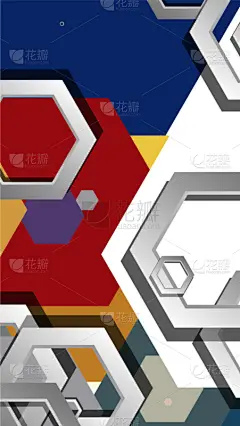 几何形状,六边形,抽象,冷,背景,商务,计划书,传单,网络空间,壁纸