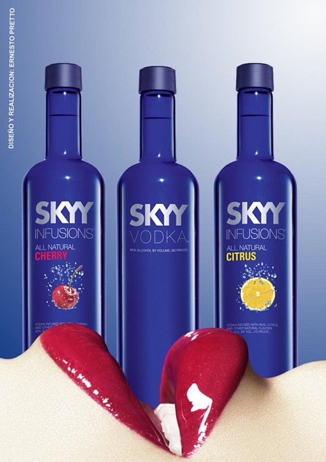 SKYY Vodka深蓝伏特加