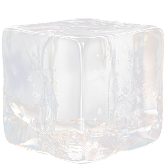 3D立体透明冰块