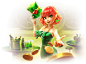 Game Banner Lucky Clover Lady