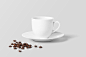 Free Coffee Cup Mockup : We are pleased to share with you this realistic Coffee Cup Mockup which you can use freely to showcase your next restaurant or coffee shop project. All you have to do is place your artwork inside the smart layers, hit save and you
