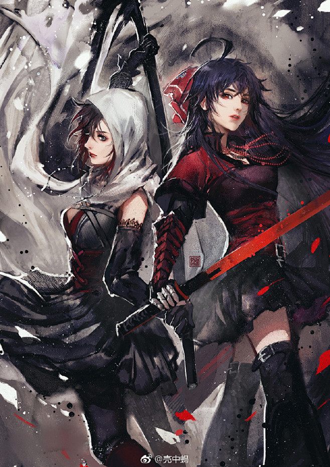 发个老图~夏妈瑞妈RWBY超话 ​​​...