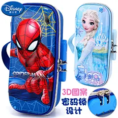 迪士尼漫威小学生书包1-4年级冰雪爱莎书包公主蜘蛛侠米奇漫威背