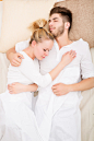 Happy young couple in Bed by Michael Osterrieder on 500px