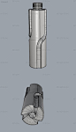 百岁山矿泉水瓶子犀牛模型3D模型obj模型
