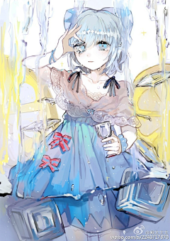 铭赫采集到雨女
