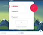 Material Compact Login Animation – MaterialUp