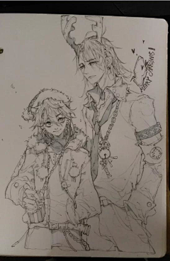 一口一个小甜饼采集到线插画