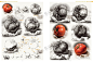 一战成名2素描静物临摹范本2019烈公文化唐智源素描基础单个组合石膏几何体静物结构大关系步骤技法照片对画高校联考美术绘画册书3-tmall.com天猫