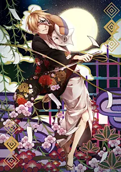 抢先告知春天的到来。梅花特辑 : “梅花”比代表了春天的樱花开得更早，天气刚一转暖就会开放。在大部分树还刚刚发芽没有开花的1月中旬开始，一些红色、淡黄色的梅花就抢先告知我们冬季已经结束了。梅花的花语是“高洁、忠实、忍耐”，正符合它那不畏冬日严寒努力盛开的花朵呢。在植物冒出嫩绿色新芽的春季到来之前，不如先欣赏一下鲜艳的梅花吧。今天就为大家送上描绘了“梅花”的插画作品特辑。快来看看吧。