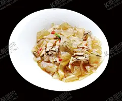 猪肝炒粉皮 【酷图网】猪肝炒粉皮,菜谱,菜品,菜肴,佳肴,食物,菜单