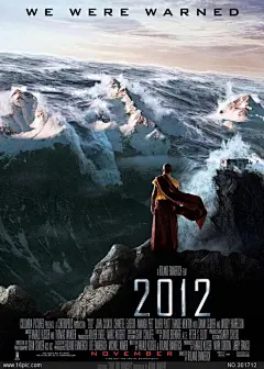 2012 世界末日 高清电影海报图片