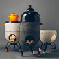 Noori V01 Modular Wood and Charcoal Burner is a pizza oven and grill in one