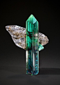 bijoux-et-mineraux:

Tourmaline with uartz - Minas Gerais, Brazil
@北坤人素材