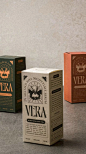 three different types of boxes sitting next to each other