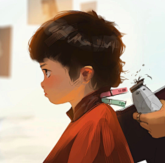 书婷环五采集到插画