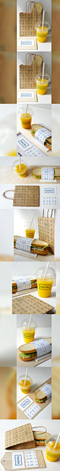 西餐厅快餐店外卖包装VI设计模板LOGO效果贴图PSD智能贴图素材
