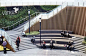 新锐设计   上海七宝万科广场景观设计_七宝老街   下沉广场 联通地面与B1层、地铁出入口的下沉广场_3678050268