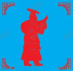 古代人物剪纸 【酷图网】古代人物,戏曲,剪纸,线条,适量,传统,装饰,艺术,窗花,插画