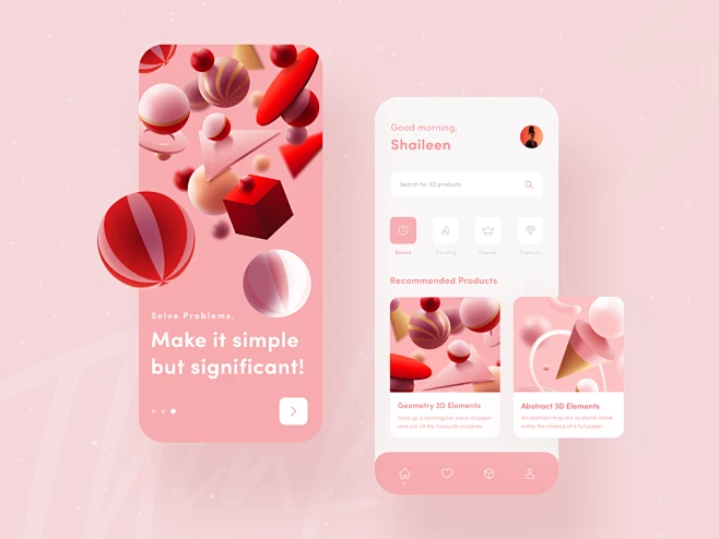Mobile App UI Exploration ui exploration ios app design ios product app ...