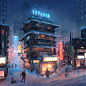 @deviljack-99 【JACK游戏UI】欧美Q版角色原画场景3D模型手办