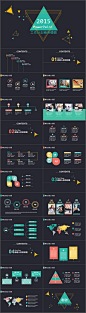 2015工作计划简洁商务ppt模板 发布会模板-淘宝网