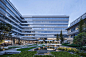 上汽大众汽车有限公司技术管理中心二期 / B+H Architects,景观 © 胡义杰