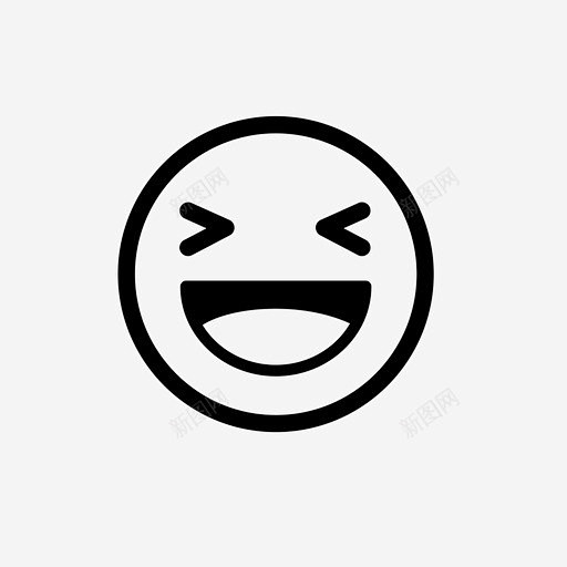 笑脸书搞笑图标 标志 UI图标 设计图片 免费下载 页面网页 平面电商 创意素材