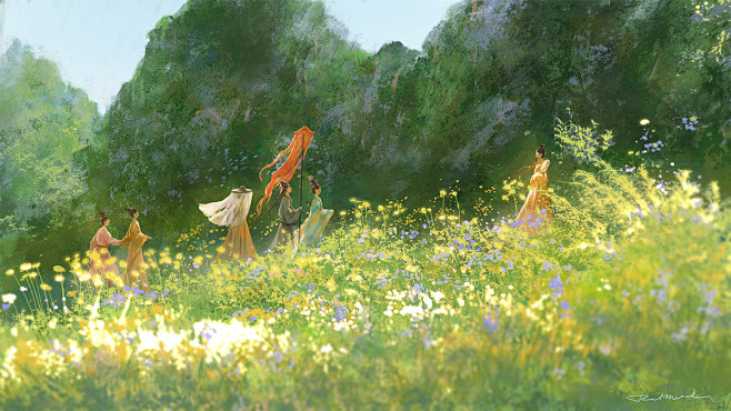 生如夏花_RedMatcha__插画师作...