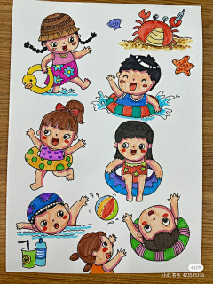 美艺周00采集到儿童画