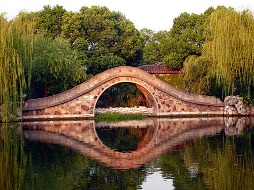 Moon Bridge, Wuxi, C...