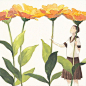 《花与少女》