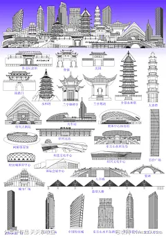 绍兴地标建筑-素材库-sucai1.cn