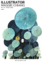 Art and Interview with Illustrator Maggie Chiang  Digital art illustration inspiration | illustration art drawing
