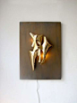 Signed Wall Light by Fred Brouard image 2