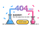 404 : 404 page图片创意设计_高清图片10947713_爱集网
