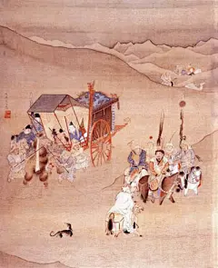 明妃出塞图 古代绘画 明妃出塞 王昭君 