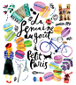 Watercolor illustrations : Watercolor illustrations for different projects 